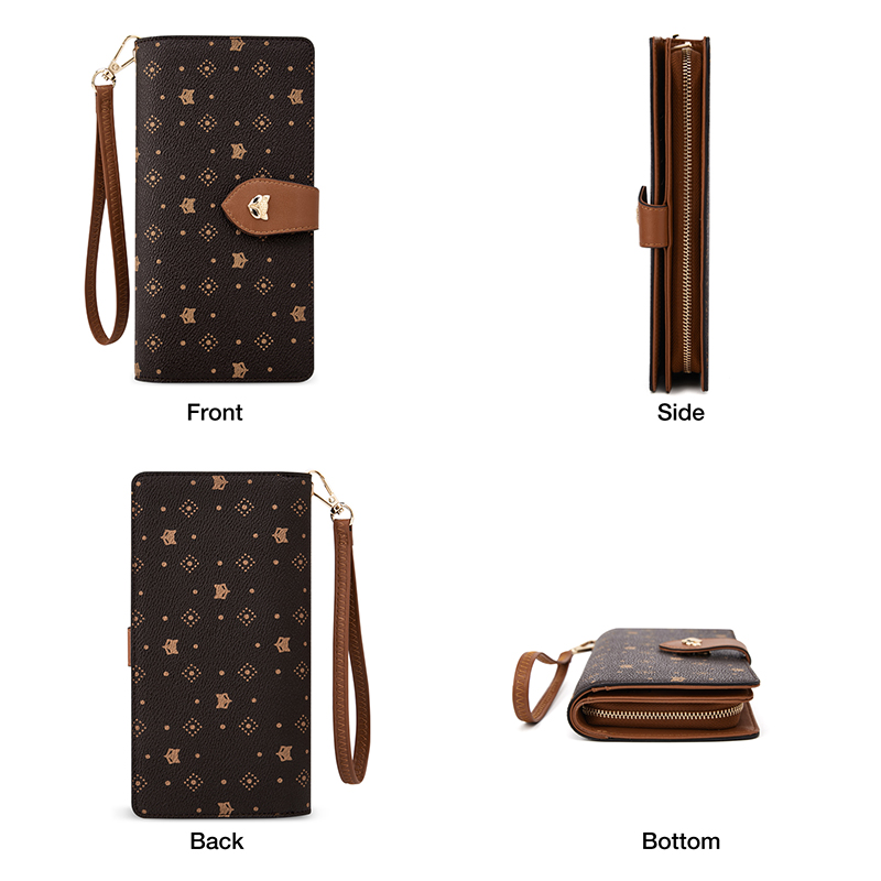 FOXER Damen-Geldbörse, Karten- – Monogram Keychain Leather Bewertung und Preis