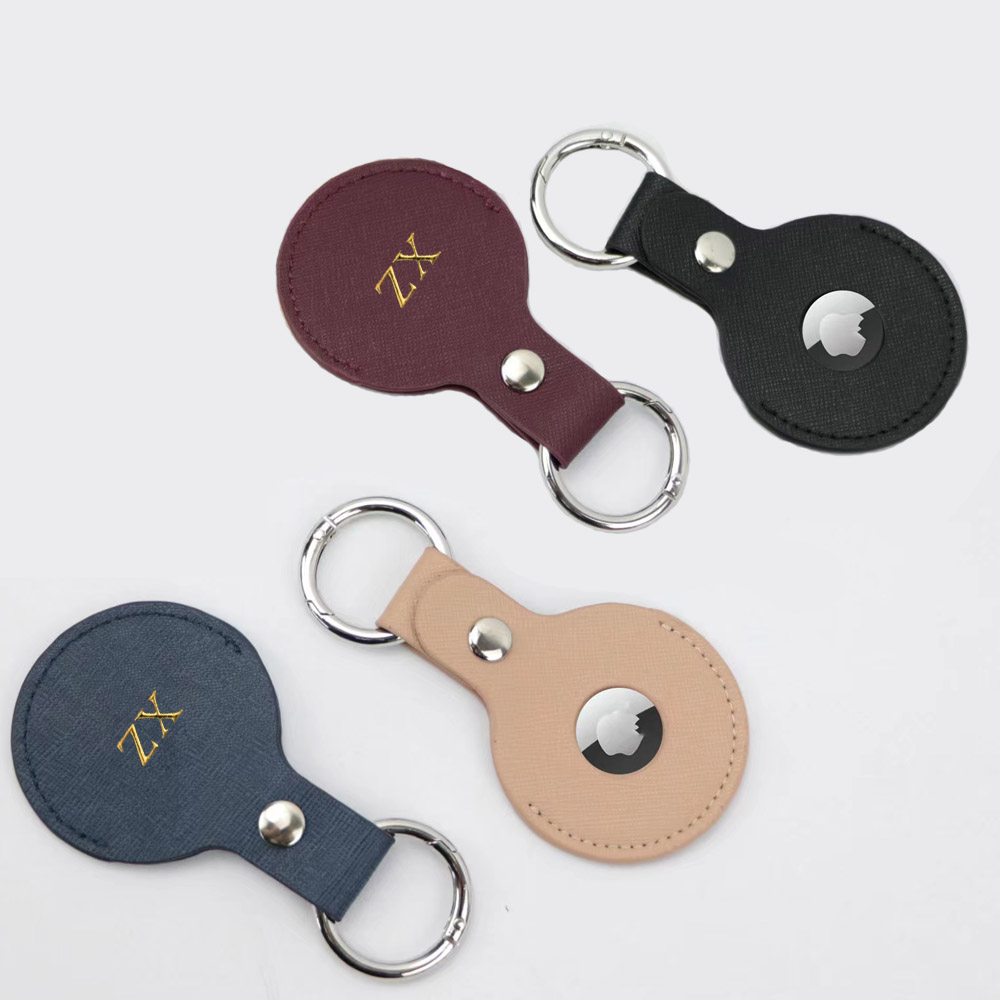 Benutzerdefinierte goldene Anf – Monogram Keychain Leather Bewertung und Preis