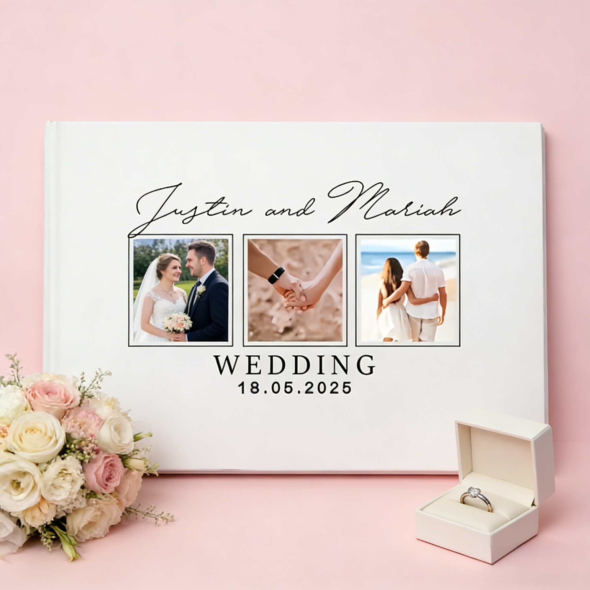 Ein individuelles Hochzeitsgäs – Custom Photo Book Bewertung und Preis